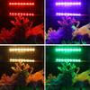 RGB светодиодный светильник для аквариума 19-58 см светильник для аквариума погружной светильник с дистанционным управлением