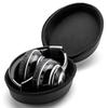 1 Piece Large Capacity Handheld Earphone Container Travel Supplies Black Headphone Carrying Case Shockproof Headset Pouch