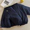 Kids Thick Padded Winter Jacket for Boys and Girls Workwear Casual Coat