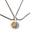 Necklace Pendant Sun Moon Stainless Steel Balance Opposite Amulet Talisman Power Strength Life Protect Health Jewelry Accessories