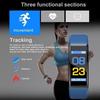 Fashion Watch Screen Fitness Heart Rate Smart Bracelet Smart Band Color Waterproof Sport Tracker IP67 IOS Andriod Monitor Pedometer Activity  Unique