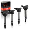 1PZ Ignition Coil for Toyota Voxy Isis Wish Prius Corolla Axio Numbers and JP4-Z7R 4-Pin (4-Piece Set) Noah, (ZRR70G, ZRR70W, ZRR75G), (ZGM10G,
