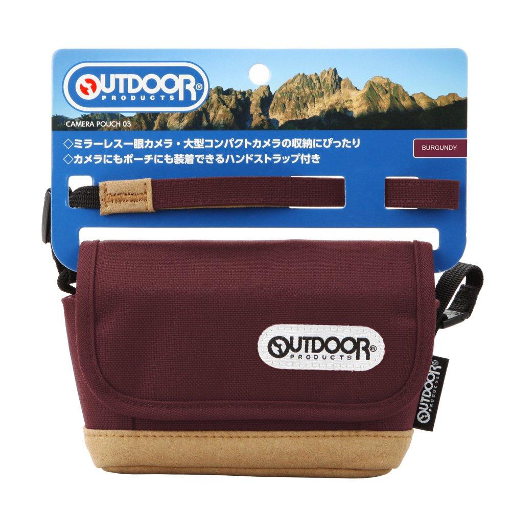 OUTDOOR PRODUCTS Camera Pouch 03 Burgundy ODCP03BGD