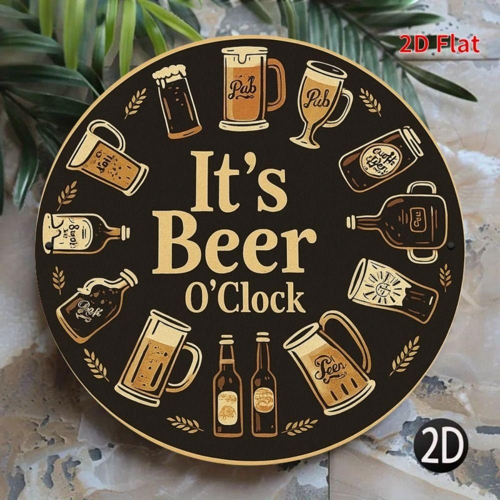 Металлическая табличка пиво Декор стены 20x30см