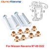 Car Door Hinge Pins Bushing Repair Assembly Kit Set For Nissan Navarra 97-05 D22 High Strength Corrosion-resistant