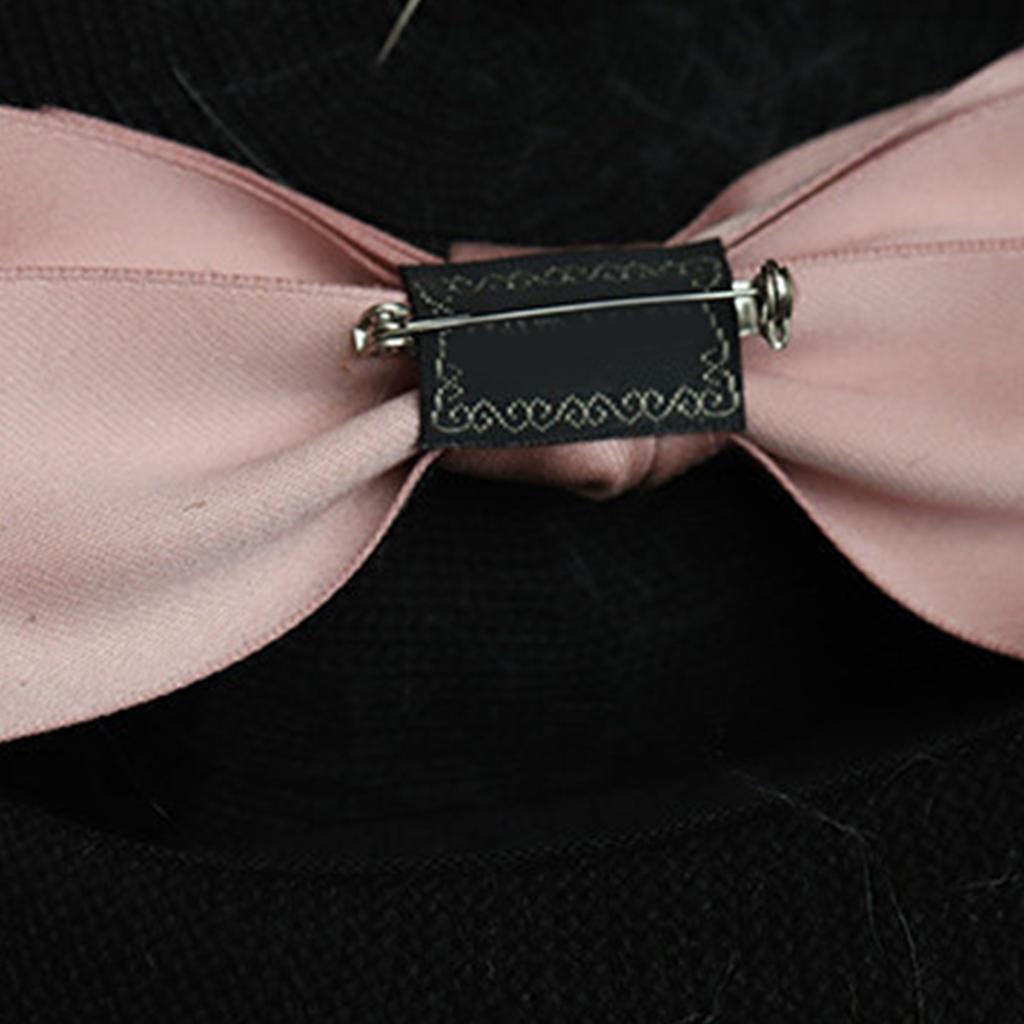 Newsboys Beret Hat for Women Breathable Cabbie Hat Cool Joker Girl Ribbon Bowknot Octagonal Cap Subculture Cool Headwear