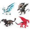 Western Mythical Dragon Eagle Wolf Pvc Action Figures Model Toy Gift Decoration