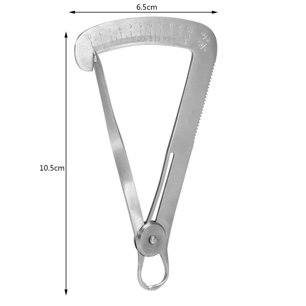 Stainless Steel Dental Crown Gauge Caliper Surgical Instruments Measuring Tool For Metal/Wax
