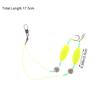 1Pc 2 Hooks Reverse Bottom Rig Flip The Fishing Hair Rigs Hook Iseni Fishing Hook Ready-To-Use Size3#-11# Carp Rigs Fishing Lure