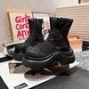 Martin Boots Female Ins Ultra-fire Thick-soled Lace Mesh Fairy Wind Summer Cool Boots Hollow Breathable Small Short Boots