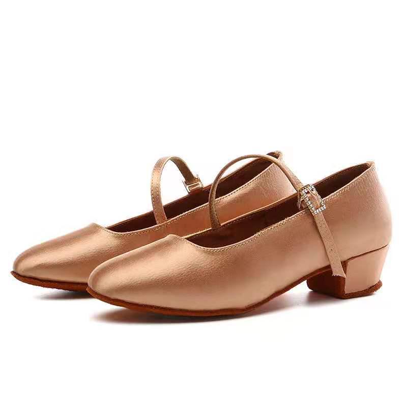 Танцевальная обувь на мягкой подошве для вальса и танго для девочек, детей, женщин и взрослых — идеально подходит для национального стандарта и социальных танцев.