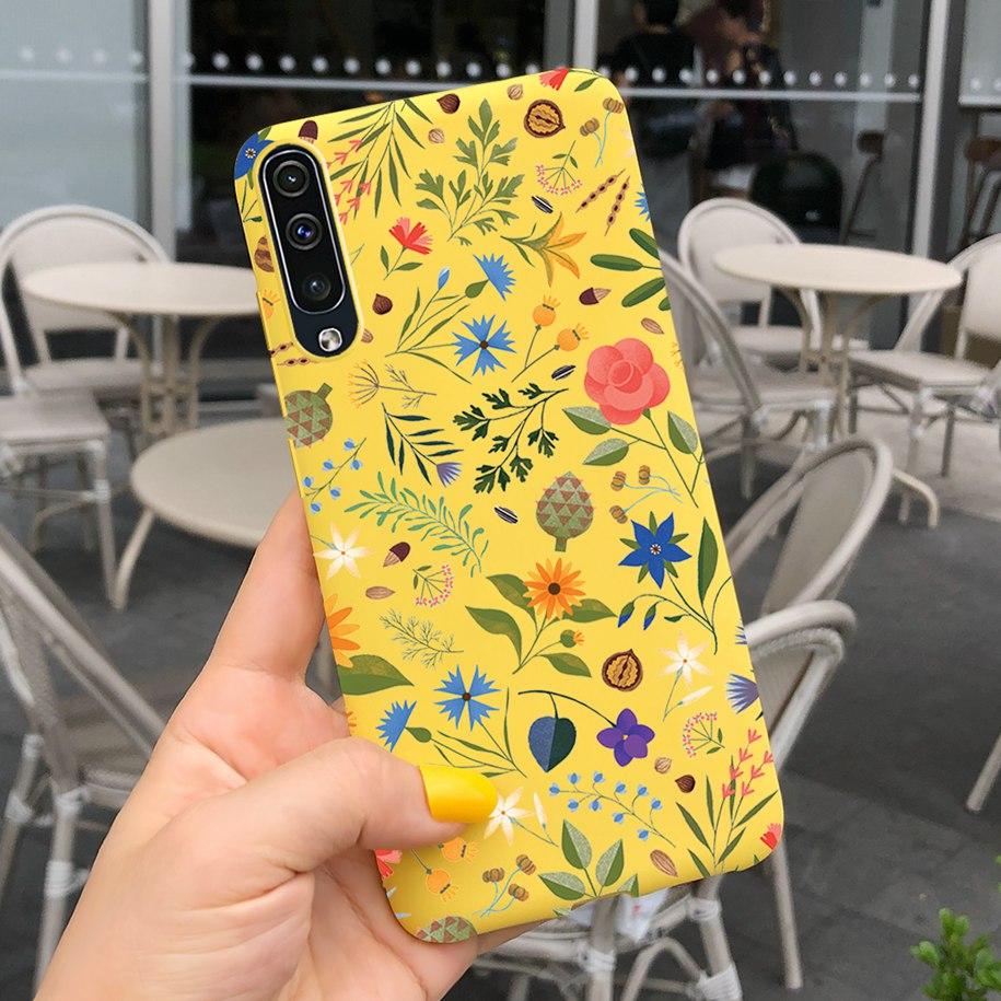 Чехол для Samsung Galaxy A70 Мягкий резиновый ТПУ чехол для телефона Фиолетовый Лавандовый чехол для Samsung A70 2019 Чехол A 70 Задняя крышка Чехол A70s