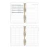 Спиральная твердая обложка Ежедневная повестка дня на 2025 год A5