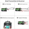 WORK 10 Ch RC Controller Receiver for Drone Multirotor Airplane Helicopter Car Tank Boat HAWK'S FS-i6X Transmitter, 2.4GHz FS-iA6B TELEC220-JP730