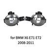 Для BMW X6 E71 E72 2008-2013 до рестайлинга Крышка корпуса противотуманной фары переднего бампера 63177187629 63177187630 до рестайлинга