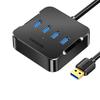 SAMZHE Высокоскоростной 4-портовый USB 3.0 концентратор данных