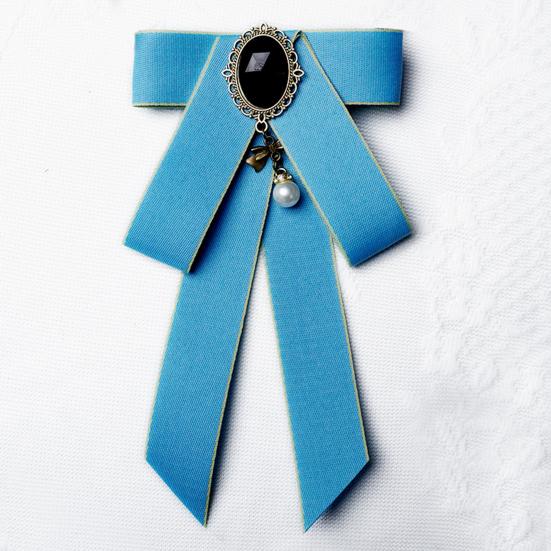 Женский галстук-бабочка со стразами, воротник-галстук с регулируемым размером шеи, ручная работа, рубашки, униформа, аксессуары