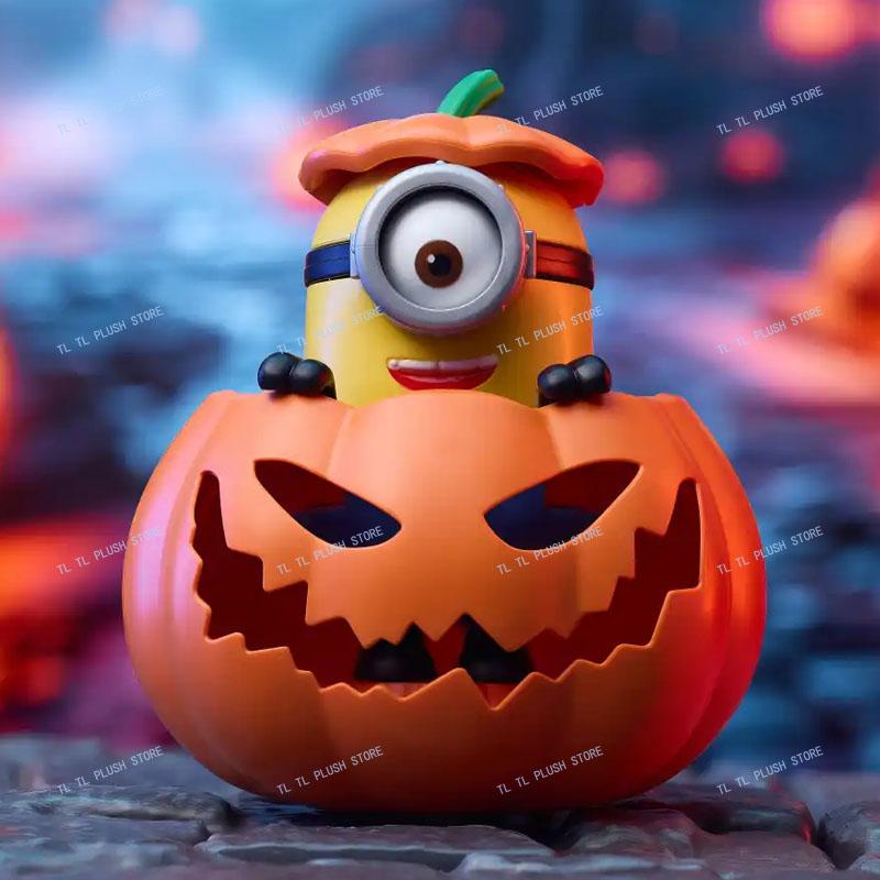 New Blokees Halloween Minion Mokoo Version 3th Blind Box Naughty Night For The Cute Ghosts Series Minion Blind Box Festival Gift