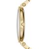 Michael Kors MK3191 Darci Glitz Gold Dial Pave Bezel Crystal Women's Watch