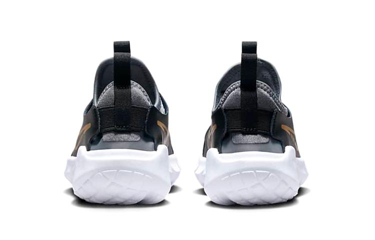 Nike Flex Runner 2 PS 'Черный Металлик Золотой' DJ6040-007