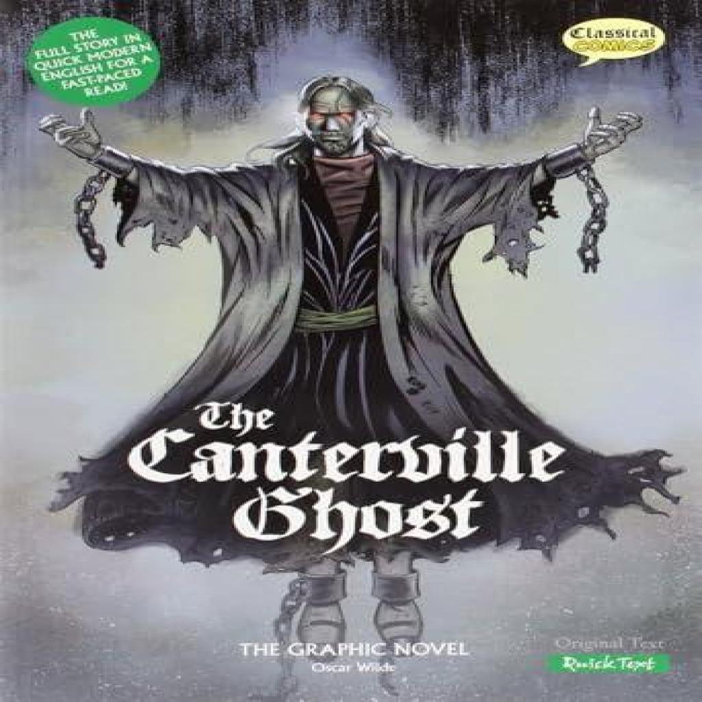 The Canterville Ghost The Graphic Novel by Oscar Wilde Paperback Book 9781906332280