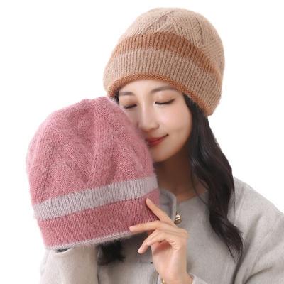 Вязаные шапки-боне, повседневная шапка-пуловер, новая теплая шапка, для занятий спортом на открытом воздухе