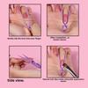 20pcs Pink Purple Nail Painting Protection Clip  for Manicure Tools