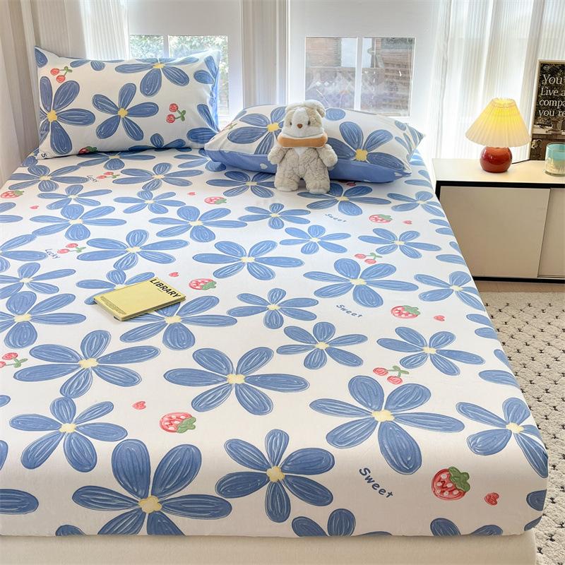 Матрас из чистого хлопка, утолщенный, с начесом, цельный, двухслойный хлопковый матрас Simmons, защитный чехол, всеобъемлющий наматрасник