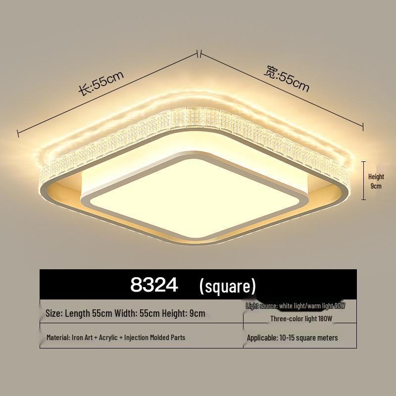 Скандинавский Минималистичный Современный Потолочный Светильник для Гостиной, Холла, Столовой и Спальни - Высококлассный и Атмосферный Дизайн