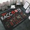 3D печать фильм ужасов Resident Evil персонаж черный зонт печатный ковер игра мягкий ковер гостиная нескользящий коврик коврик для ползания