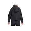 Nike Куртка Running Division Repel с логотипом, свободная, короткая, с капюшоном, на молнии, женская куртка, черная FN2576-010