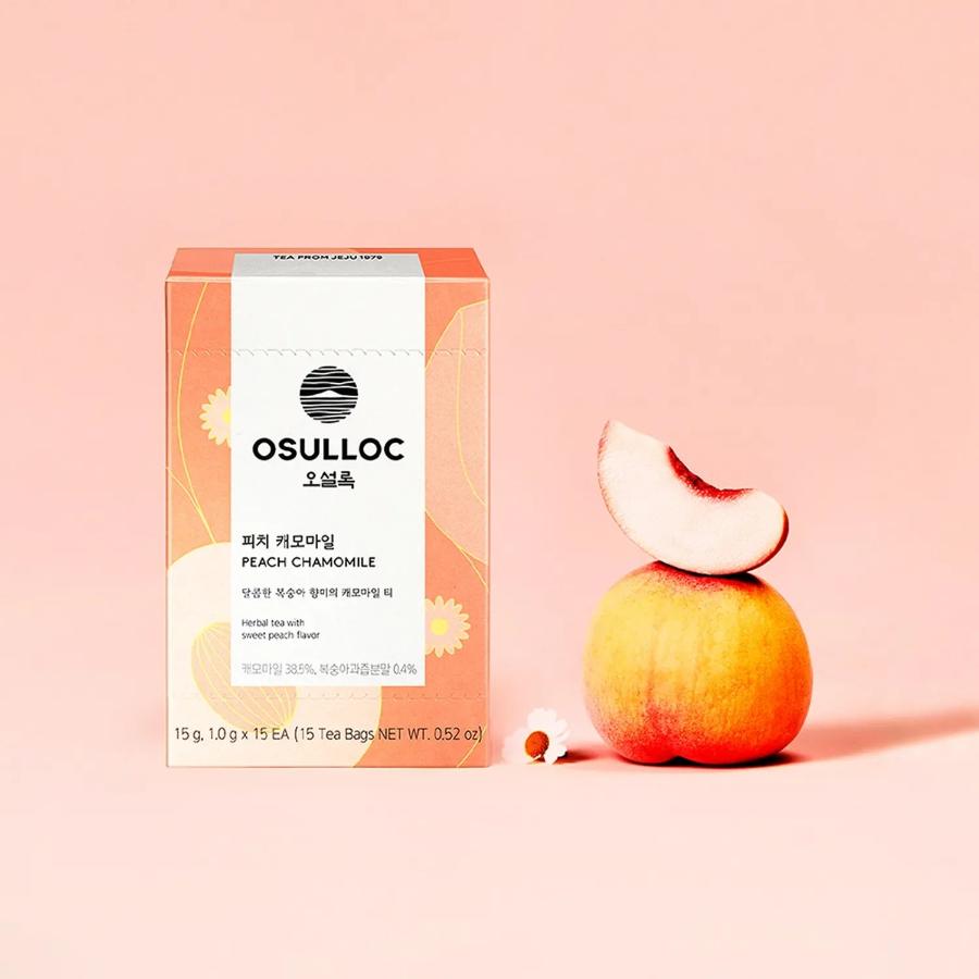 OSULLOC Персик и Ромашка 15 шт.*2 коробки