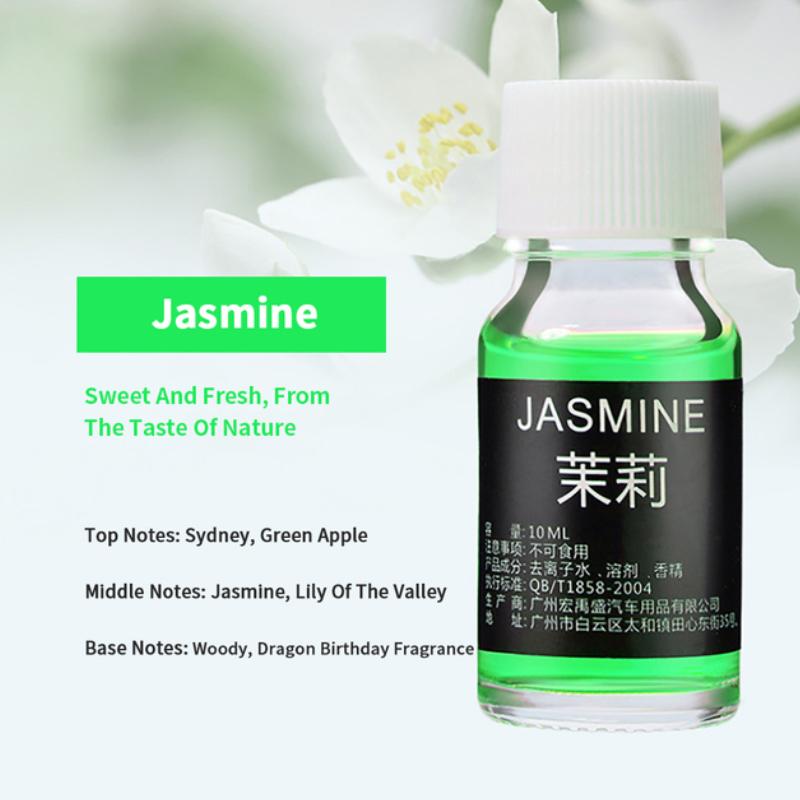 Car Fragrance Car Air Freshener Refill Liquid Perfume Essential Oil Natural Plant Aroma Diffuser Auto Interior Accessories 10ml