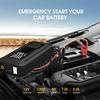 Автомобильный пусковой устройство с компрессором 4000A Jump Starter & 150PSI Air Compressor, Портативный Power Bank для автомобиля, Насос для шин, Светодиодный фонарь