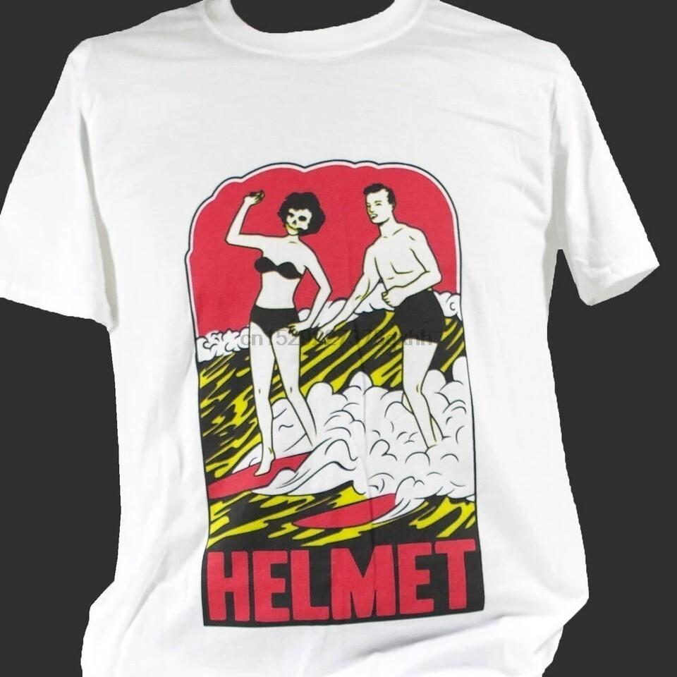 Vintage Helmet Band Cotton Shirt Unisex Concert S to 5XL DO437 Unisex T-Shirt