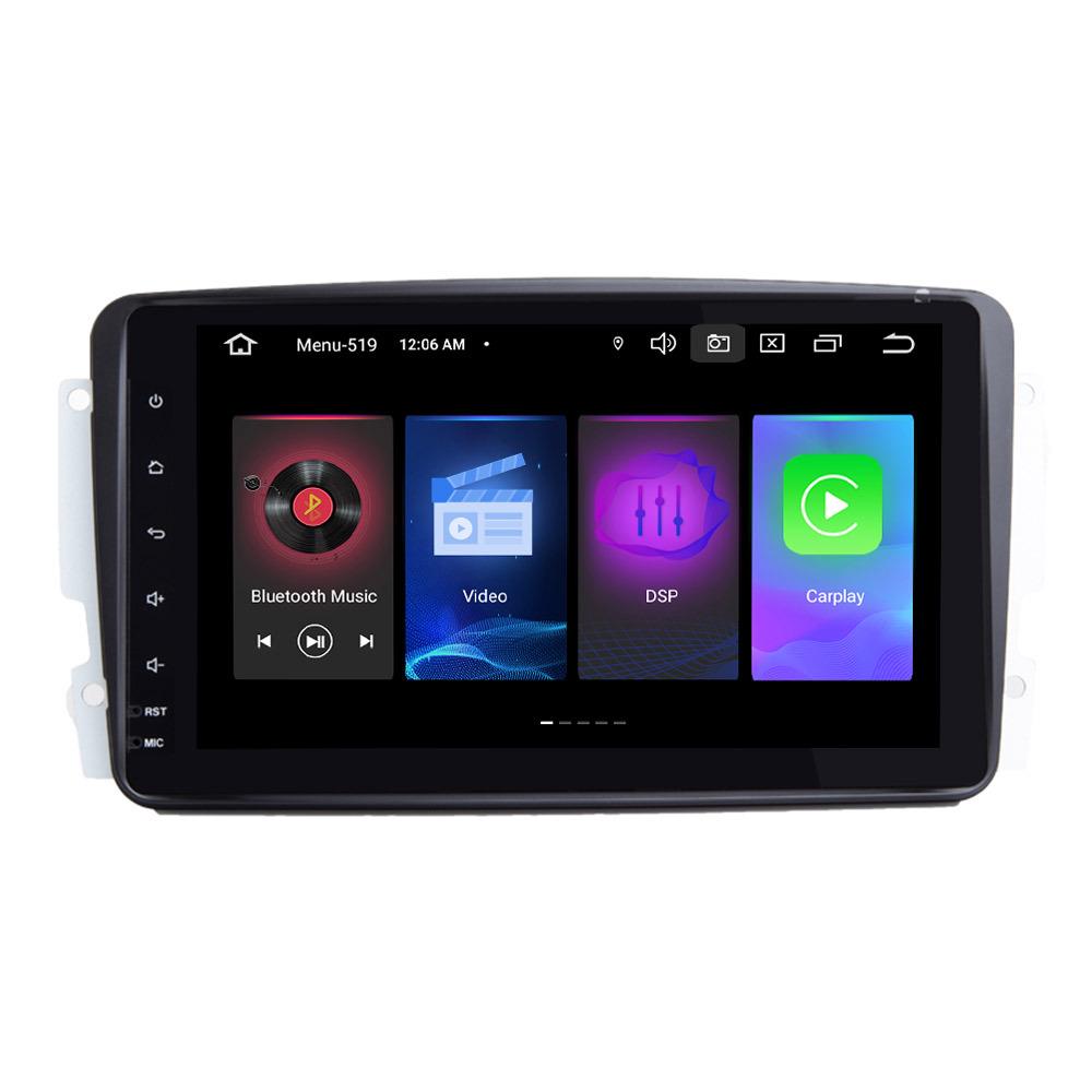 Mercedes-Benz W209/W203/W168/463 Система GPS-навигации и CarPlay с камерой заднего вида и Bluetooth