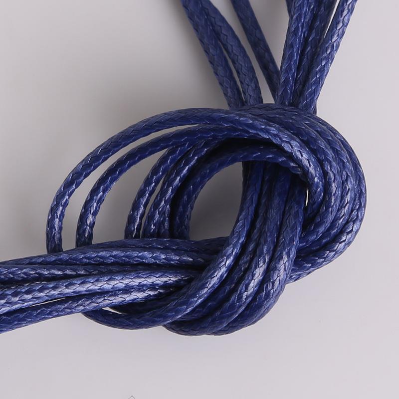 «Корейская вощеная веревка - 1-2 мм цветной шнур для самостоятельного изготовления ожерелий и браслетов»