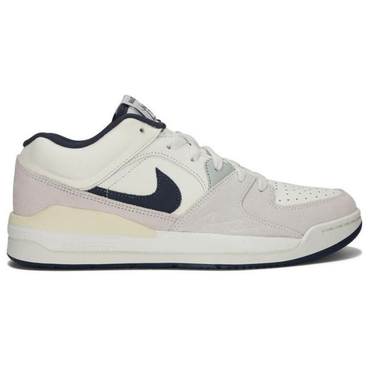 Jordan Stadium 90 Нескользящие Износостойкие Низкие Винтажные Баскетбольные Кроссовки Мужские Бежевые Серые Jordan IB4713-041