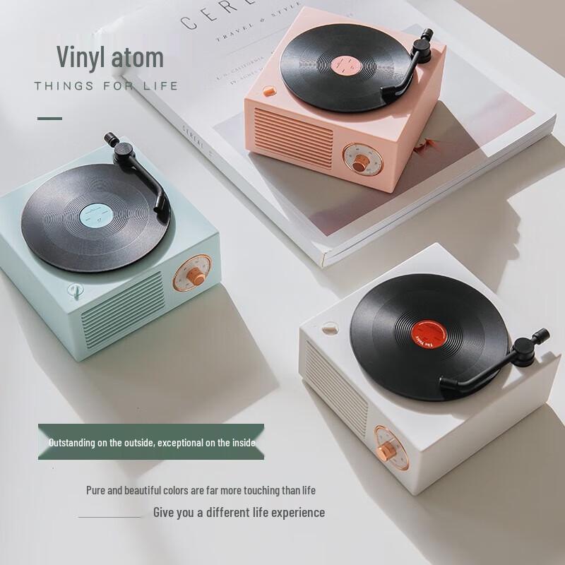 Atomic Phonograph Bluetooth Speaker