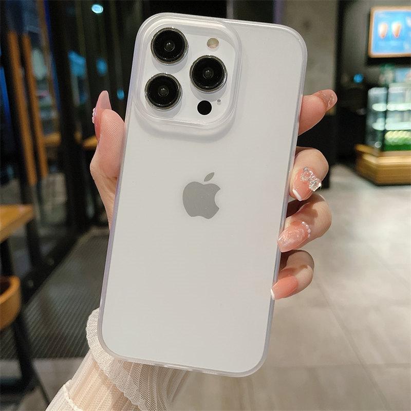 Роскошный новый микропроницаемый матовый чехол. Подходит для iPhone 14, 13, 12 Pro Max. Чехлы «все включено» против падения.