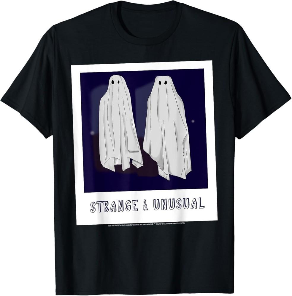 Beetlejuice Ghost Polaroid Strange and Unusual T-Shirt