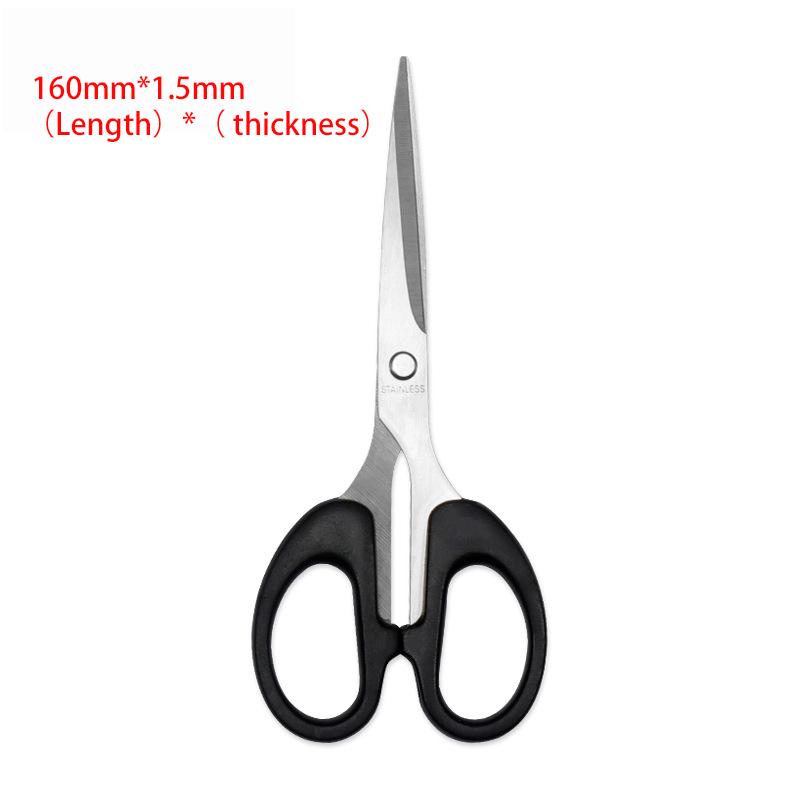 Пластиковые ножницы из нержавеющей стали для офиса, канцелярские принадлежности для студентов, повседневные бытовые ножницы, ножницы для инструментов «сделай сам», товары для дома