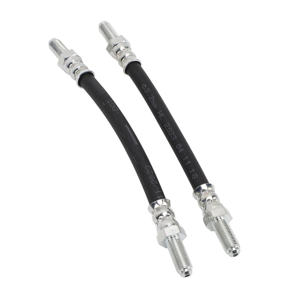 2 Pcs Rear Drum Brake Flexible Hose Set GBH250 Rubber Anti Impact Brake Hose Assembly for AUSTIN MORRIS 998 1275 6P4