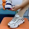 2024 осень и зима новые спортивные туфли для отдыха на толстой подошве легкие женские туфли для папы и студента с мягкой подошвой