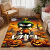 Looney Floral Friends Art Customized Name Area Rug Suitable for Balcony Entryway Outdoor Playrooms Anti-slip Rug Office home decor Birthday/Christmas
