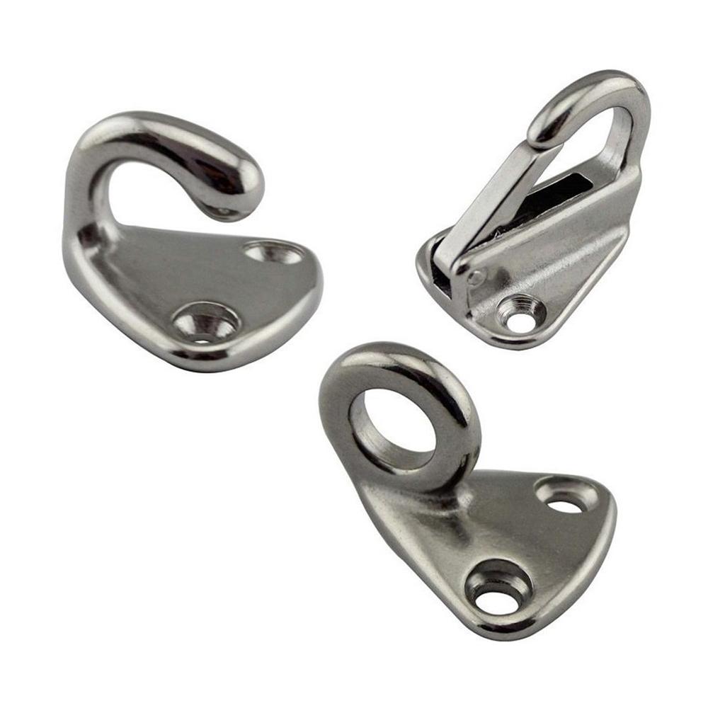 5 шт. в упаковке для морских ограждений крючки для пальто шляпы крючки из нержавеющей стали защелкивающиеся веревки лодочные аксессуары простая установка