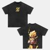 Dragon Ball Сон Гоку Аниме Печать Футболка Мужская Одежда Женская 2026 Лето Новая Хлопковая Стиранная Футболка с коротким рукавом