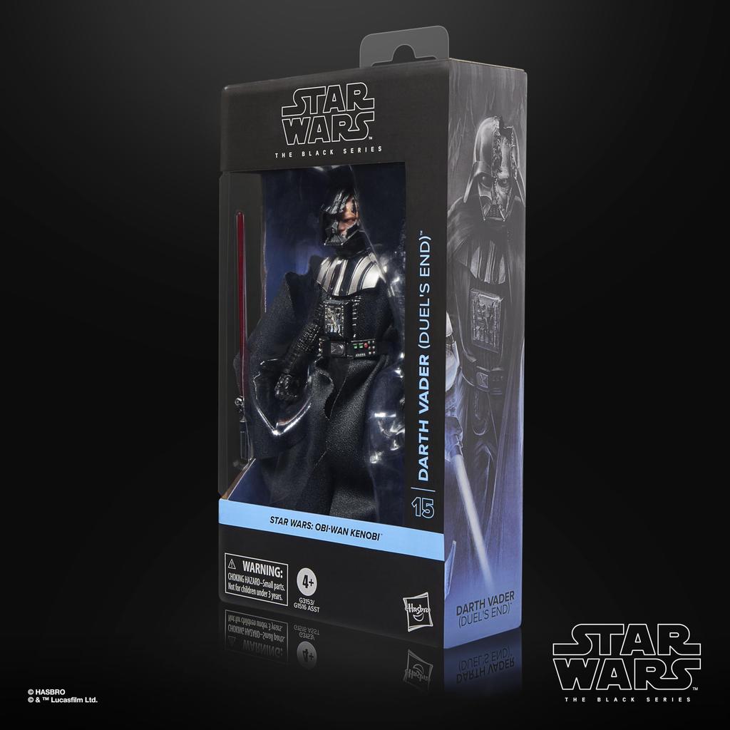 Hasbro Звездные Войны Черная Серия Дарт Вейдер из и Звездные Войны Кеноби Премиальная Коллекционная Фигурка 15см G3153 Оригинальная (Конец дуэли) Оби-Ван