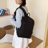 Женская двусторонняя сумка из нейлоновой ткани большой вместимости в корейском стиле - Легкий повседневный рюкзак для поездок на работу, Простой школьный