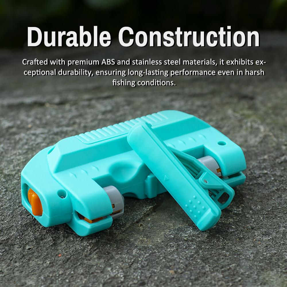 Электрический рыболовный узловязатель Автоматическая машина для завязывания рыболовной лески GT Быстрый инструмент для завязывания рыболовной проволоки Устройство для завязывания узлов